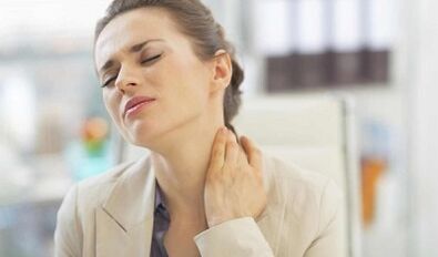 Pain in the neck with neuralgia