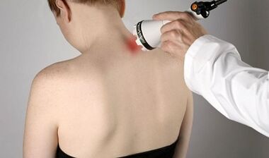 Treatment of pain in the neck physiotherapeutic procedures