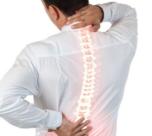 Osteochondrosis of the spine in men