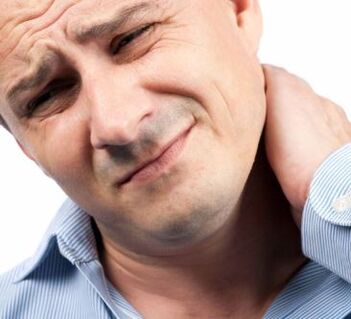 Pain and aches in the neck are symptoms of osteochondrosis of the spine